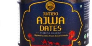GGT's Jumbo Size Ajwa Dates (Khajoor) Jar