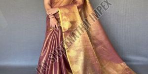 Ladies Designer Organza Tissue Saree