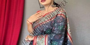 Ladies Printed Festive Wear Designer Silk Saree