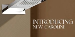 Caroline Silver Chrome Wall-Mounted Shower System