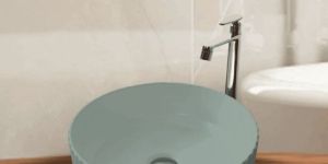 Daisy Olive Verde Table Top Basin