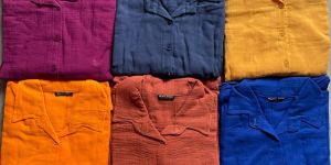 Ladies Cotton Casual Shirts