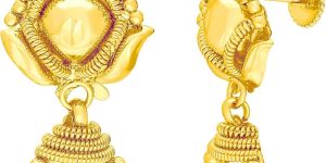 Ladies Gold Dangle Earrings