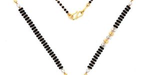 Modern Office Wear Gold Mangalsutra