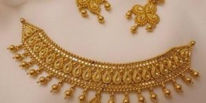 women pure gold necklace