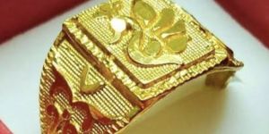 Thick Gold Ring for Men