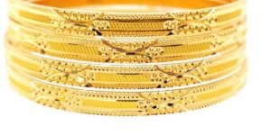 Traditional Indian Gold Bangles