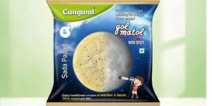 Gangwal Gol Matol Sada Papad 200gm Pack