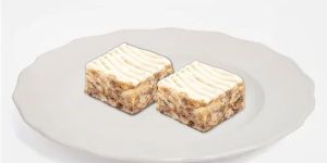 Gulkand Crunch Burfi