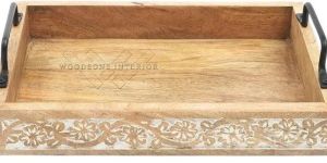 natural mango wood trays