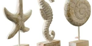 Starfish Conch Seahorse Figurines Ornaments