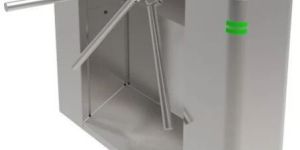 Gray Automatic Tripod Turnstile
