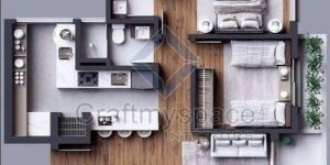 2 BHK Home Interior Design Services
