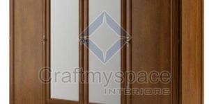 Hinged Wooden Wardrobe