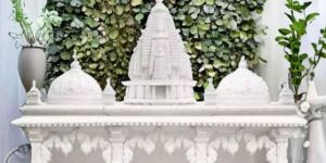 Handmade White Marble Temple