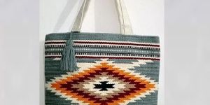 Multicolor Cotton Handmade Tote Bag