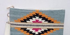 Multicolor Handmade Cotton Clutch Bag