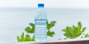 Empty Mineral Water Bottle