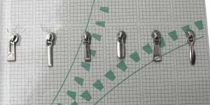 CFC Metal Zipper Slider