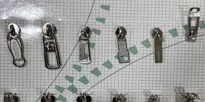 High Polished Metal Zipper Slider