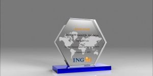 Hexagon Crystal Trophy