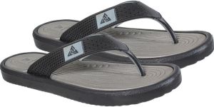 Mens Thar Black & Grey V Shape Slipper