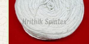 White Polyester Viscose Twisted Yarn