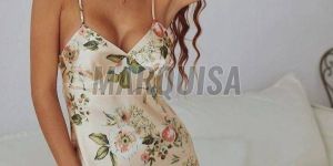 Floral Satin Cami Night Dress