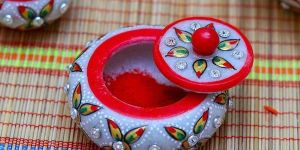 marble decorative sindoor dani