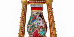 Marble Rajwada Meenakari Night Lamp