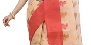 womens traditional pure handloom cotton saree