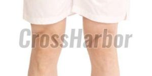 Mens White Cotton Shorts