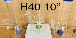 Single Chamber Glass Bongs