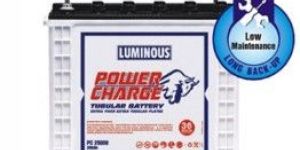 200ah luminous power charge battery