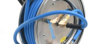 Zephyr Auto-Retractable Water Hose Reels 13mm x 20m Stainless Steel 304 (ZWR1320SS)