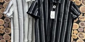 Bearberry Mens Striped Shirts