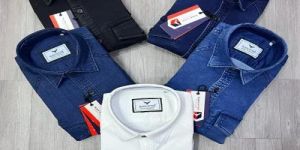 Black Letter Mens Full Sleeve Shirts