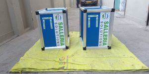 Polymer type plate heat exchanger