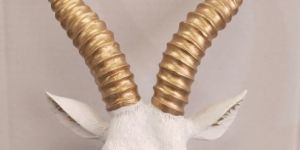 Polyresin Deer Head Statue