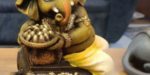 Polyresin Modak Ganesha Statue