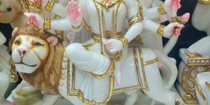 Marble Durga Murti