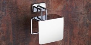 Toilet Paper Holder with Lid