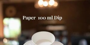 100 Ml Dip Bowl Paper Food Packaging Containers