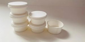 100 ML Paper Container With HIPS Lid