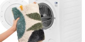 Micro Fiber Leaf Shape Door Mat