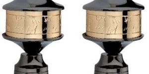 Black Gold Curtain Bracket Brass