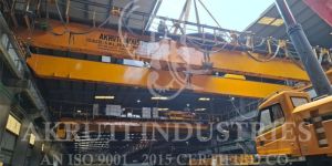 rotating trolley billet crane