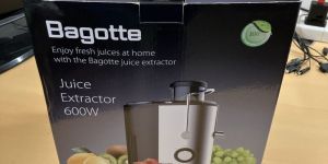 Bagotte Juice Extractor DB-001 Dual Speed 600 Watt Great Cond
