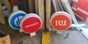 Acrylic Lollipop Flange