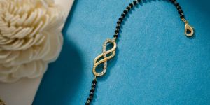 Ladies Gold Plated Fancy Mangalsutra Bracelet